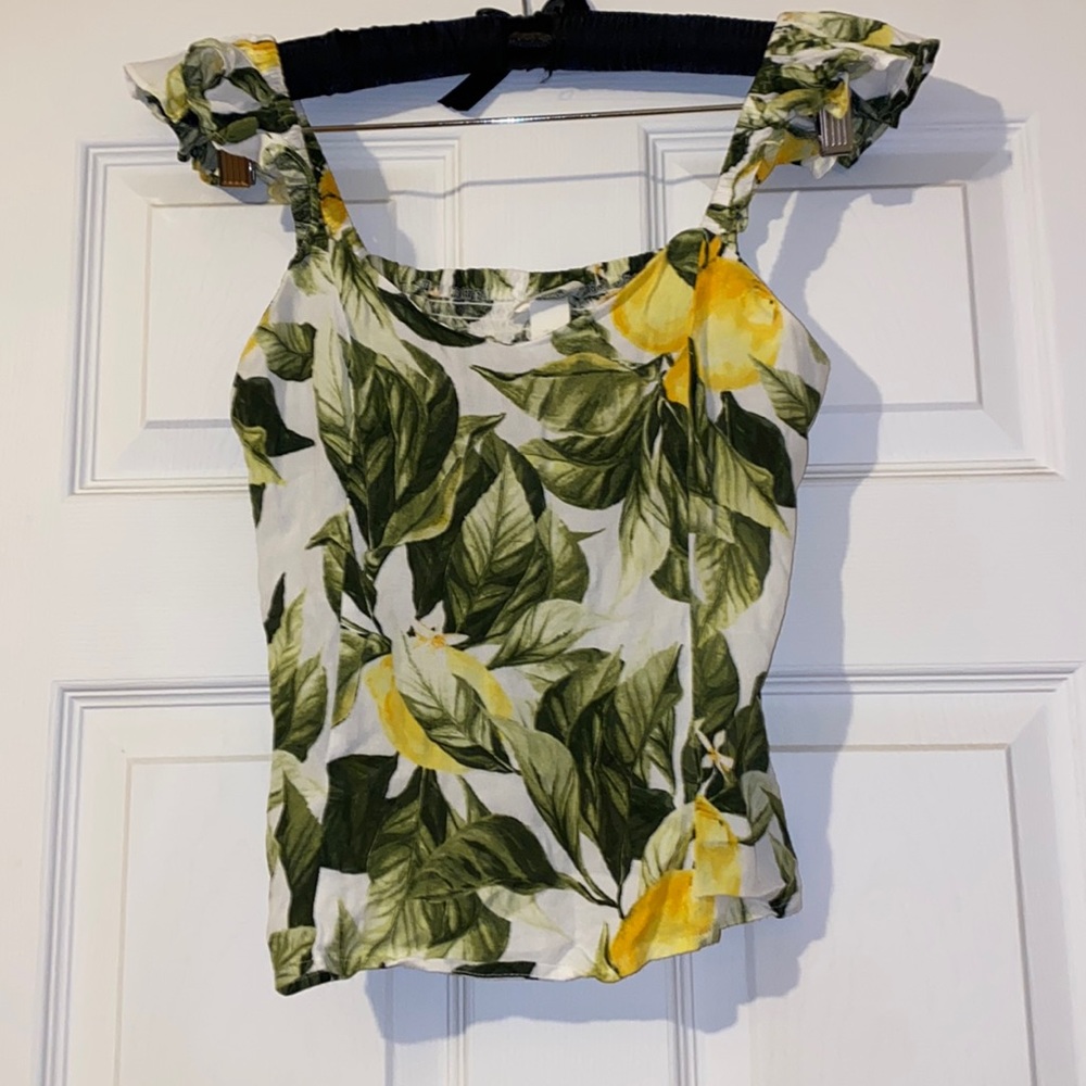 H&M floral tank